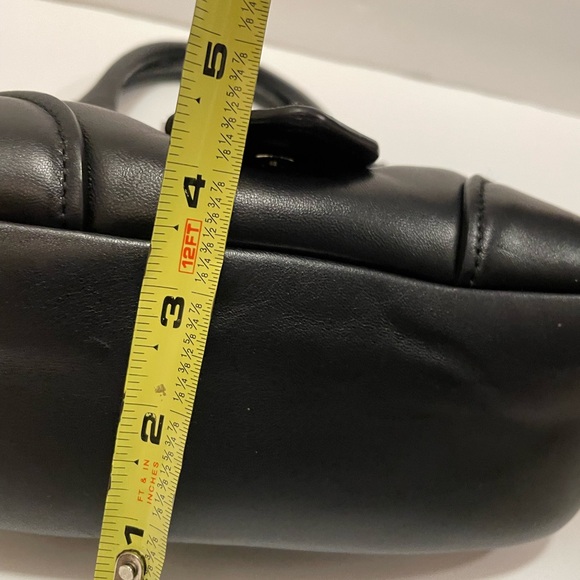 PRADA Italy Moon Padded Bag Nappa Leather Black/Silver w/Crossbody Authentic! - Picture 16 of 16